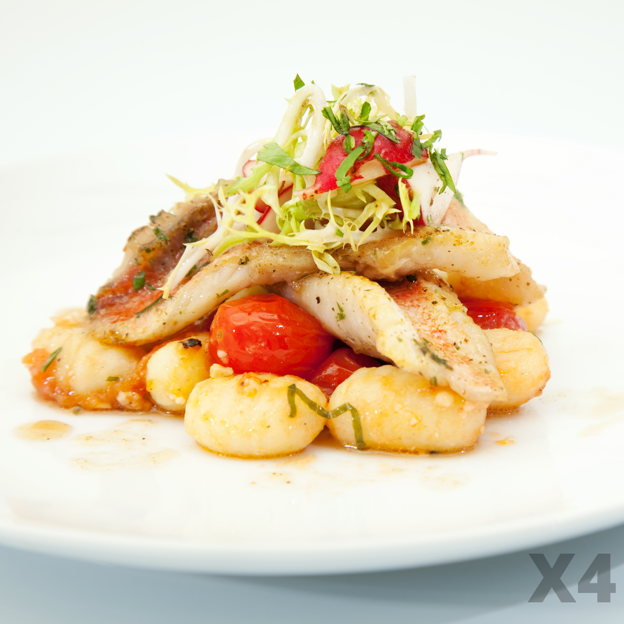 Red Snapper skin on (4) 7oz portions