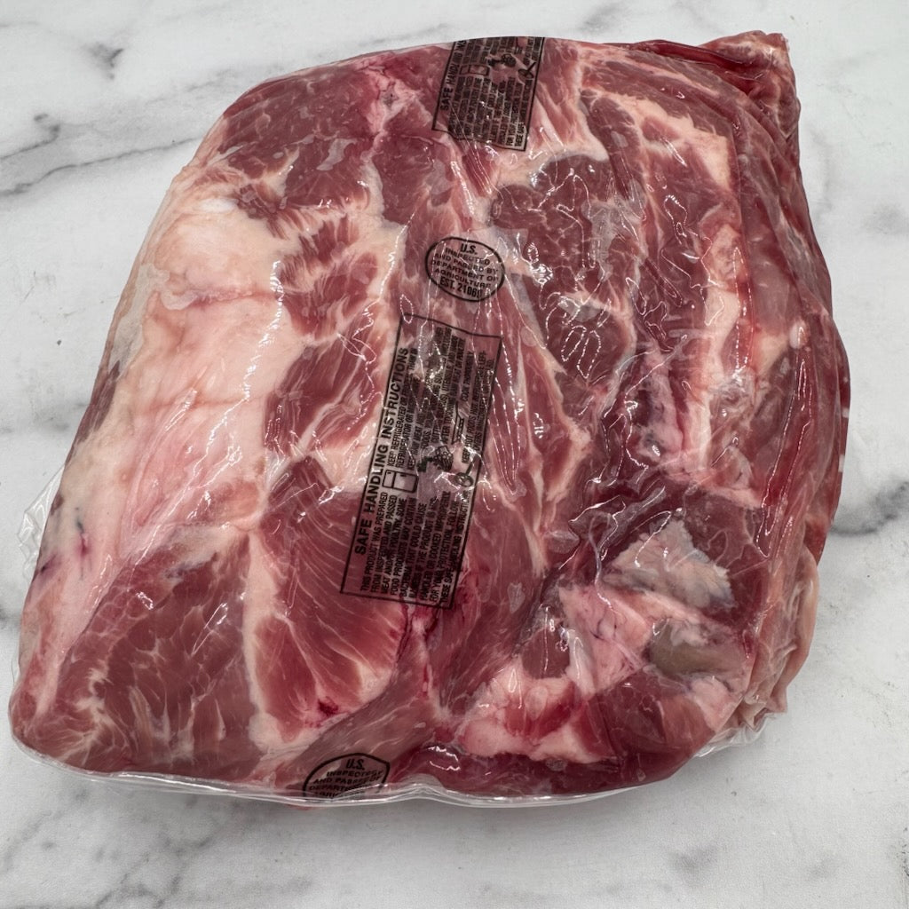 Beeler's Non GMO Hormone free Durco Boneless Pork Butts