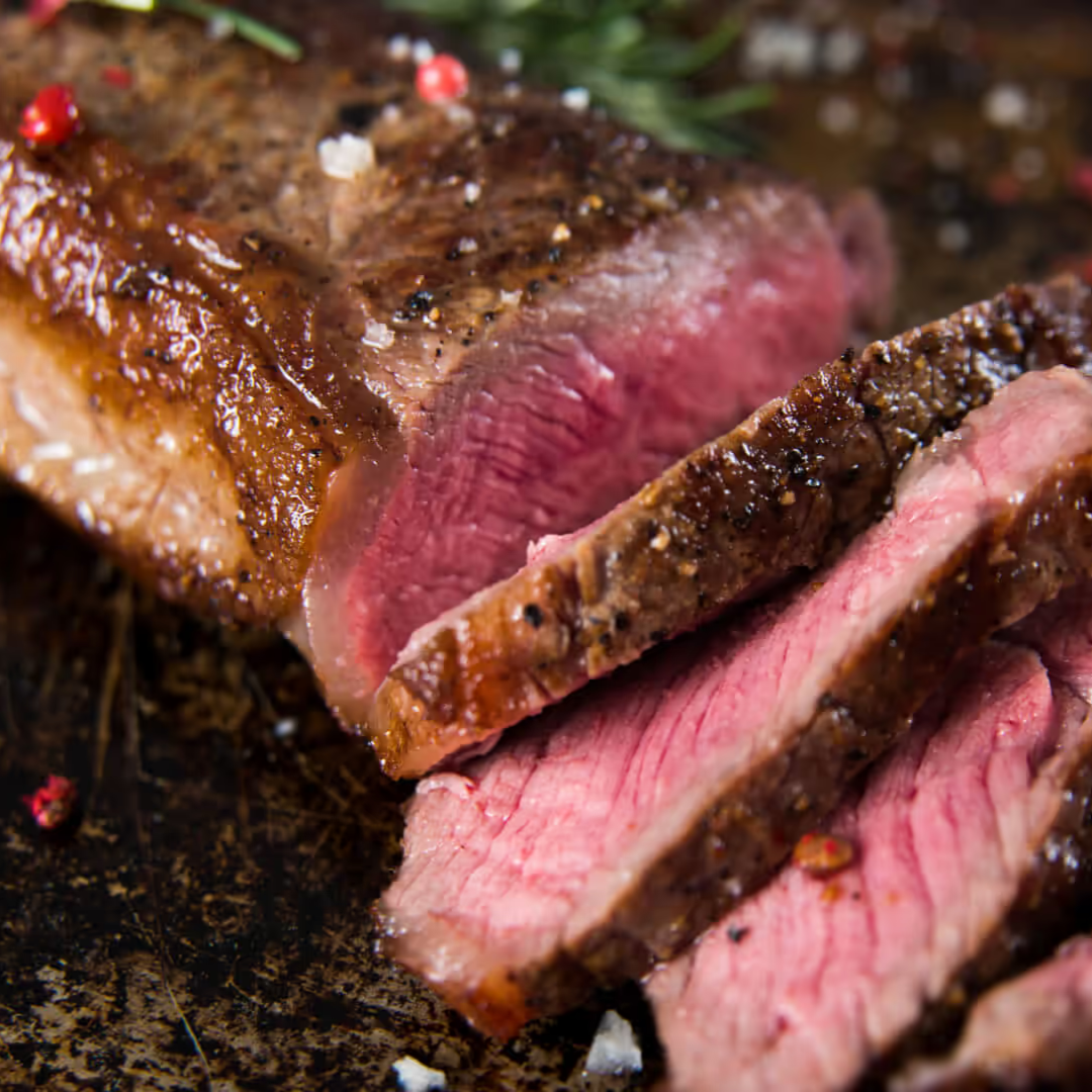 (4) 10oz Center-Cut Choice Angus Beef Strip Steaks