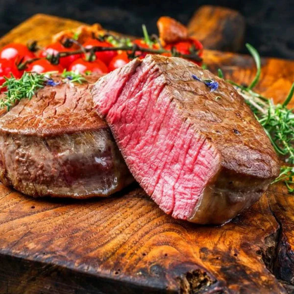 (4) Frozen 6oz Center Cut USDA Choice Angus Beef Tenderloin Filets