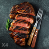 12oz USDA Prime Angus Beef Ribeye Delmonico Steaks