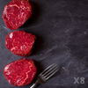 (8) 8oz Center Cut USDA Prime Angus Beef Tenderloin Filets