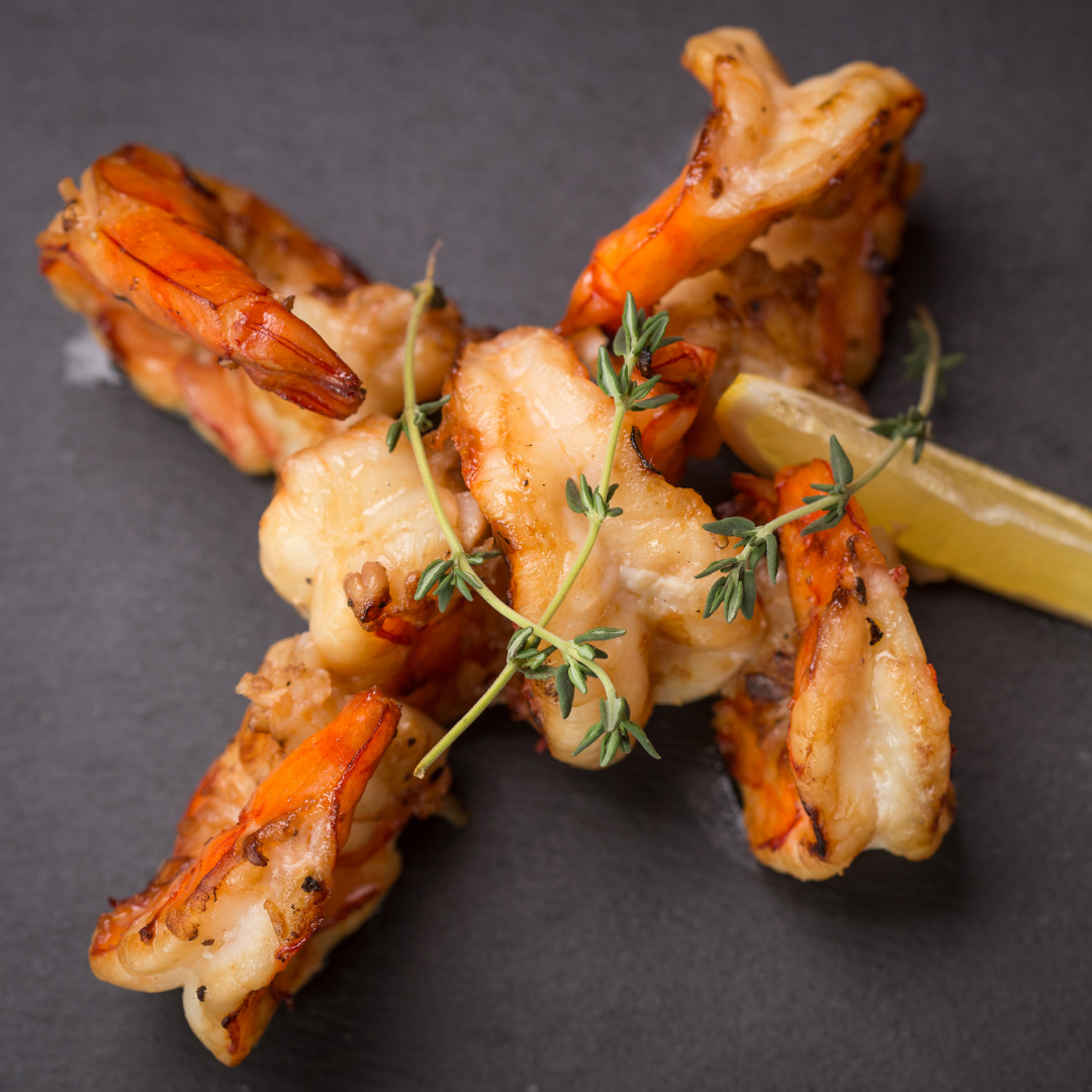 Huge 16/20 Peeled & Deveined (P&D) Tail Off White Shrimp