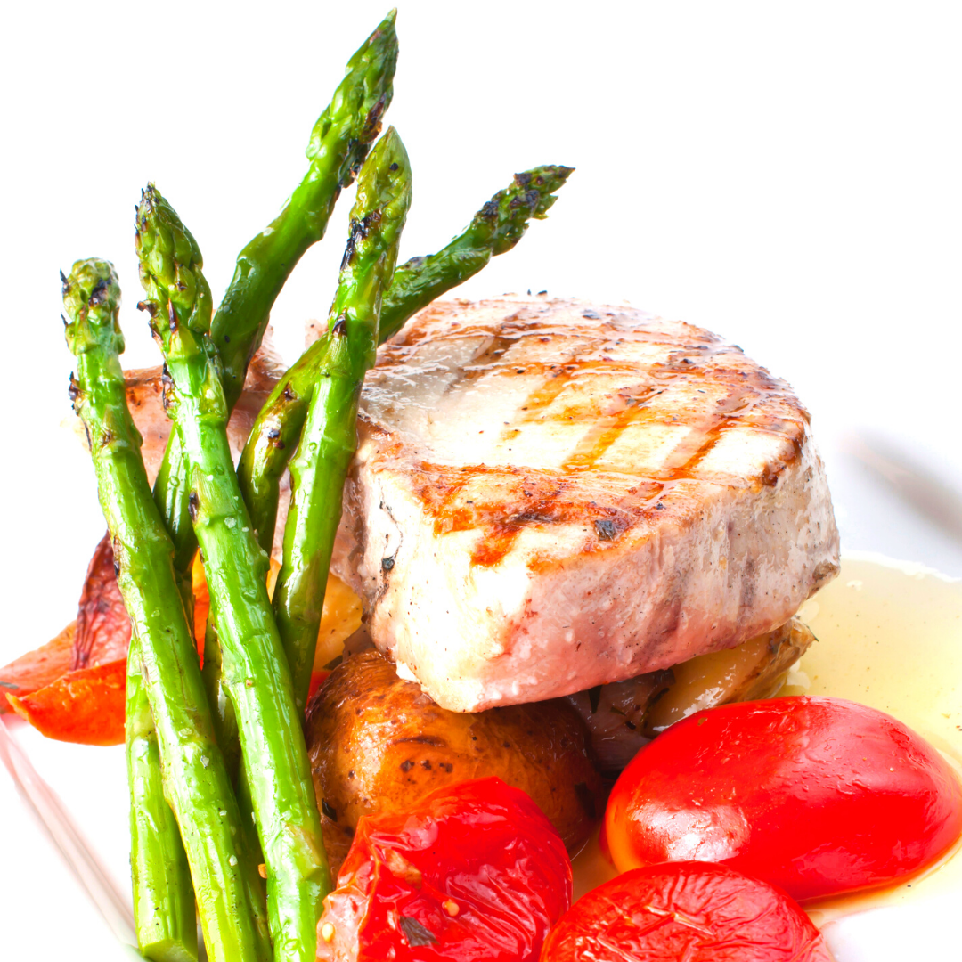 Mahi Mahi skin off (4) 7oz portions (Candy Bar-Cuts)