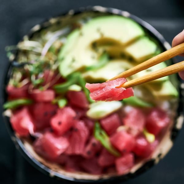 Tuna Bits for Tacos, Salads, and Poke